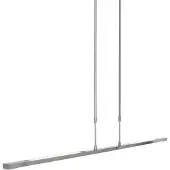Steinhauer Hanglamp Zelena 1482ST Staal – LED hanglamp met up- en downlight