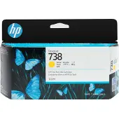 HP Inktcartridge 738 (498N7A) Geel