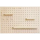 Furniteam Pegboard-organizer in Rechthoekige Vorm, Afmeting: L60xB10xH40cm