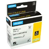 Dymo 1734821 (S0773860) Tape Zwart op wit (24 mm)