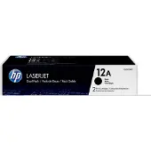 HP Toner 12AD Origineel 2-pack Zwart 4000 bladzijden Q2612AD