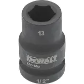 DeWalt DT7531 Krachtdop 1/2" kort | 13mm