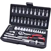 Ks Tools Steeksleutelset - - CLASSIC 917.0648 - 48 stuks - Chroom Vanadium - Robuuste koffer