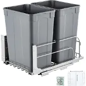 Vevor Uittrekbare afvalbak (35 qt x2)
