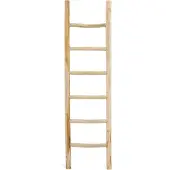 Benoa Onawa Round Wooden Ladder 50 cm (50x50x180cm)
