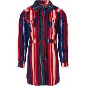 Quapi Meisjes jurk - Damini - Multi streep