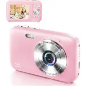 INF Digitale camera 1080P 44MP 16x zoom 2,4" scherm Pink