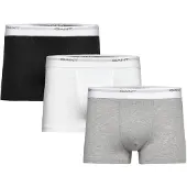 Gant Boxershorts lichtgrijs / grijs gemêleerd / zwart / wit