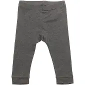 Minymo Leggings - Bamboe - Antraciet Grijs - - 62 - Leggings