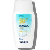 Sensilis Antiaging & Light Texture Color Spf50+ 40ml Vochtinbrengende Crème