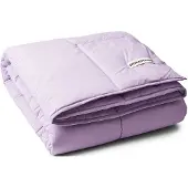 Bongusta plaid - Puffy blanket lavender - deken - paars