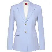 HUGO regular fit blazer met sierknopen model 'ASMALLA'