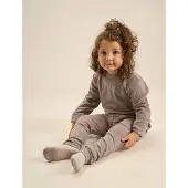 Mikk-Line - Kid's Merino Wool Legging - Merino-ondergoed 128, bruin