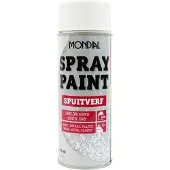 Mondial Zijdeglans Spuitverf Gebroken Wit RAL9010