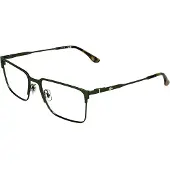 Lacoste L2321 56/18/145 Matte groene Metalen Bril MAN L2321