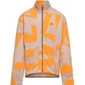 Adidas Functionele fleece jas 'Multi' taupe / oranje