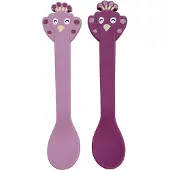 Trixie Siliconen lepel 2-pack - Mrs. Peacock