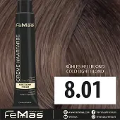Femmas (8.01) - Haarverf - Koel Lichtblond - 100ml
