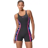 Speedo - Women's Hyperboom Splice Muscleback Legsuit - Badpak 36, zwart