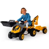 Smoby Builder Max tractor + trailer