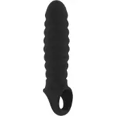 Shots Penis Sleeve Extender - No.32 Zwart
