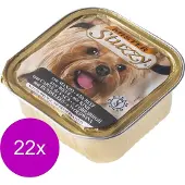 Stuzzy 22x Hondenvoer Paté Rund 150 gr