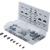 Bgs 8117, Assortiment federkeilen, 80-delig.