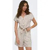 ONLY Blouse 'ONLEmmia' ecru / zwart