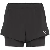 Puma Sportbroek 'Velocity 3' zwart / wit