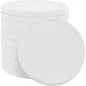 Combicraft blanco recycle munt gemaakt van biologisch afbreekbaar aardappelzetmeel - wit - Ø 29mm - verpakking 3000 stuks