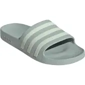 Adidas Strand-/badschoen 'ADILETTE AQUA' lichtgroen / wit