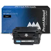 PrintAbout Huismerk HP 55X (CE255X) Toner Zwart Hoge capaciteit