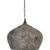 Light & Living Hanglamp Emine Ø 43,5cm bruin