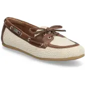 Tamaris Mocassins beige / donkerbruin