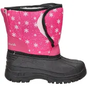Snow Fun snowboots roze Meisjes Textiel All over print - maat 29