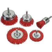 Osborn 1418600005 4500 Rpm Abrasive Brushes Kit Zilver