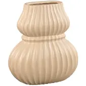 Ptmd - Vaas Halta - Beige - 30x19x35cm