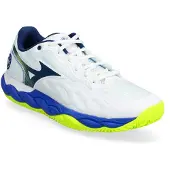 Mizuno WAVE ENFORCE COURT CC Tennisschoenen | Maat 45 Heren Wit