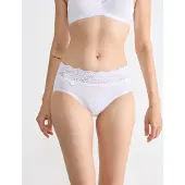 Sloggi Romance Dames Midi slip met kant - Wit - Maat 38