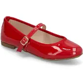 Bianco Ballerina met riempjes rood