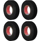 OEM Isolatieset, zwart rubber, 19 mm x 15 meter, 4 stuks