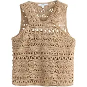 Next Gebreide top beige