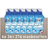 Lenor 6x Wasverzachter Fresh Air Ochtendfris 36 Wasbeurten 504 ml