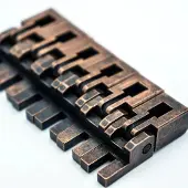 Floyd Rose FR1BSSAB 1000 Series Saddle Set - Antique Bronze
