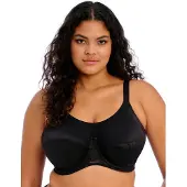 Elomi ENERGISE UW SPORTS BRA Dames Sportbeha - Zwart - Maat 95J (EU)