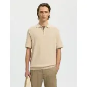 Selected Shirt 'SLHCran' donkerbeige