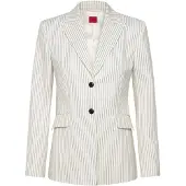 HUGO regular fit blazer met 2-knoopsluiting model 'ASMALLA'