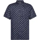 Scotch & Soda 183055 Linen Regular Fit Overhemd Met Korte Mouwen