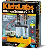 4M Wetenschap en Spel - Bouw Je Keukenwetenschapsklok - Bouwpakket - KidzLabs - 5+
