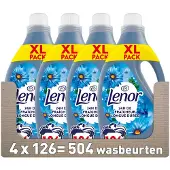 Lenor 4x Wasverzachter Zeebries 126 Wasbeurten 2650 ml